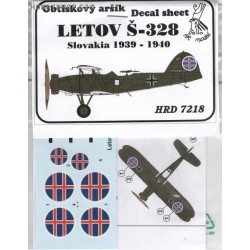 Letov S-328 Slovakia 1939-40 - 1/72 decal