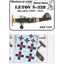 Letov S-328 Slovakia 1940-44 - 1/72 decal
