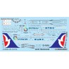 Airbus A319 Air Macau - 1/144 decal
