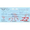 Boeing 737-300 BMI baby - 1/144 decal