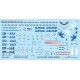 Boeing 737-300 Slovak Airlines - 1/144 decal