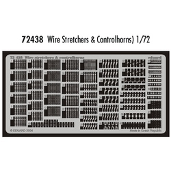 Wire Stretchers & Controlhorns - 1/72 lept