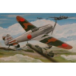 Kawasaki Ki-28 Bob SILVER LINE - 1/72 kit