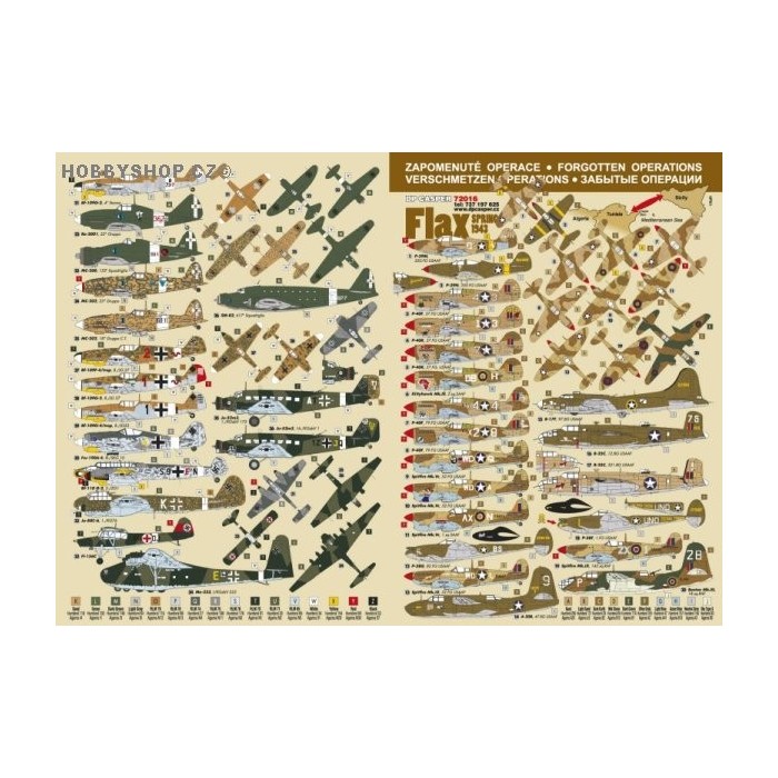 Operation Flax - 1/72 decal