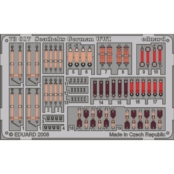 Seatbelts German WWILimited - 1/72 PE set