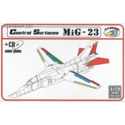 MiG-23 Control surfaces - 1/72 update set