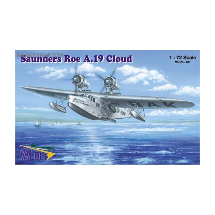 Saunders Roe A.19 Cloud Czech & RAF - 1/72 kit