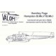 H.P. Hampden Conversion & Weapons Set - 1/72 conversion set