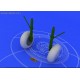 Bf 110 E/F/G main undercarriage wheels - 1/48 update set