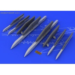 Su-25K wing pylons - 1/48 update set