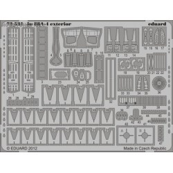 Ju 88A-4 exterior - 1/72 PE set