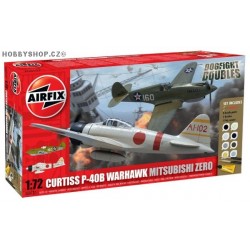 Dogfight P-40B vs A6M2 - 1/72 kit