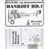 Hanriot HD.1/2 - 1/72 PE set