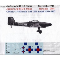 Junkers Ju 87D-5 Slovak A.F. - 1/48 decal