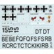 Avia B-534 Luftwaffe - 1/72 decal