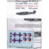 Messerschmitt Bf 109G-6 Slovak A.F. - 1/72 decal