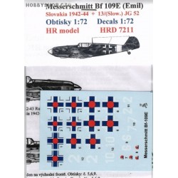 Messerschmitt Bf 109E Slovak A.F. - 1/72 decal