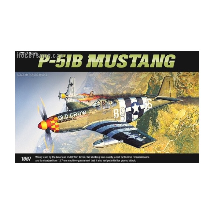 P-51B Mustang - 1/72 kit