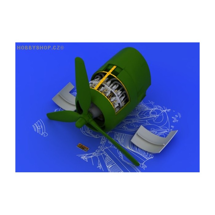 R-2800-10 engine - 1/48 update set