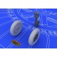 Bf 109E wheels - 1/48 update set
