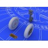 Bf 109E wheels - 1/48 update set