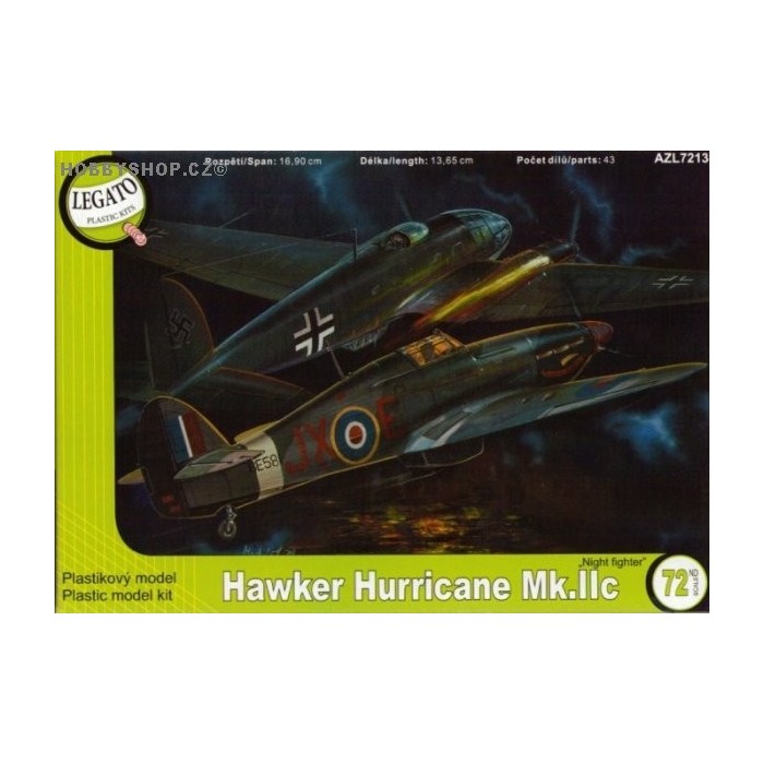 Hurricane Mk.IIc Night Fighter - 1/72 kit