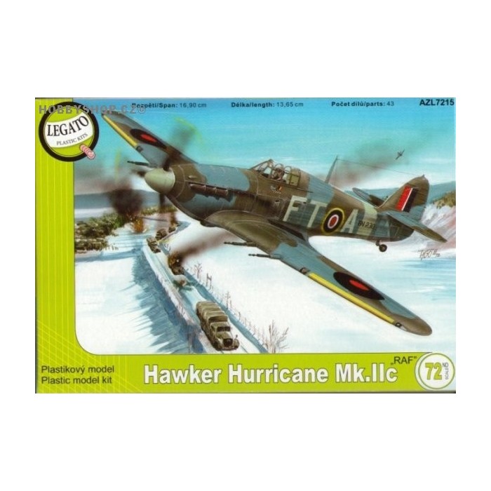 Hurricane Mk.IIc RAF - 1/72 kit