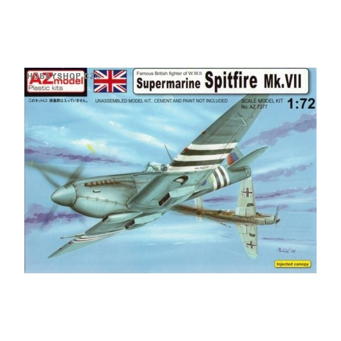 Spitfire H.F. Mk.VII - 1/72 kit