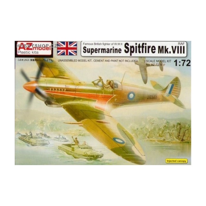 Spitfire Mk.VIII RAF - 1/72 kit