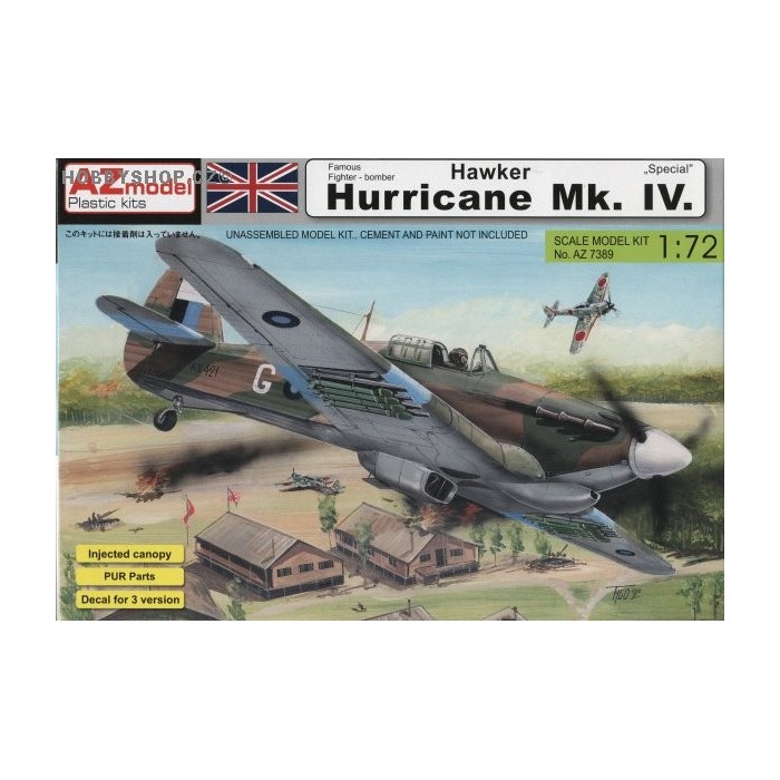 Hurricane Mk.IV Special - 1/72 kit