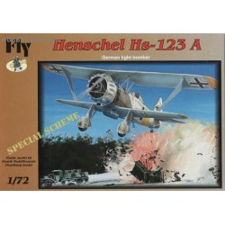 Henschel Hs 123A Special Scheme - 1/72 kit