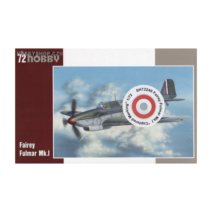 Fairey Fulmar Mk.I Captured marking - 1/72 kit