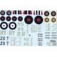 Spitfire Mk.Vb, VII, VIII, IXe - 1/48 decals