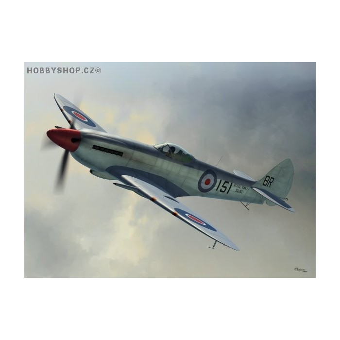 Supermarine Seafire Mk.XVII - 1/72 kit