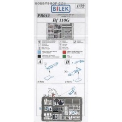 Bf 110G - 1/72 PE set