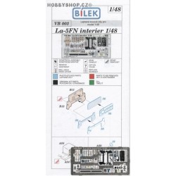 La-5FN interior - 1/48 PE set