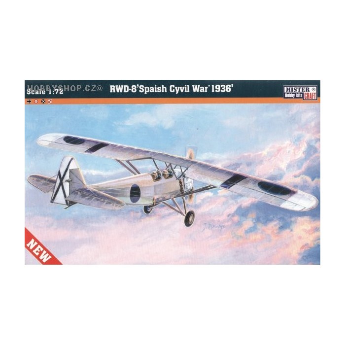 RWD-8 Spanish War 1936 - 1/72 kit