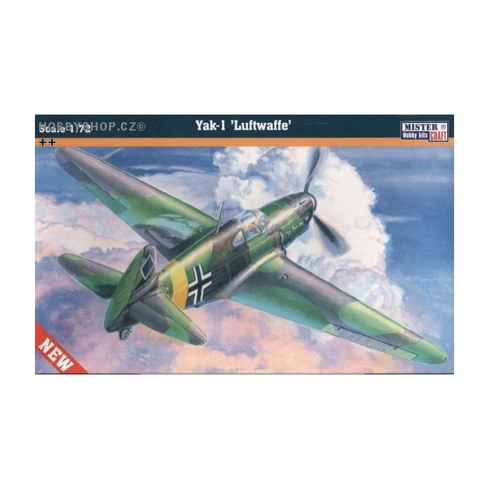Yakovlev Yak-1 Luftwaffe - 1/72 kit