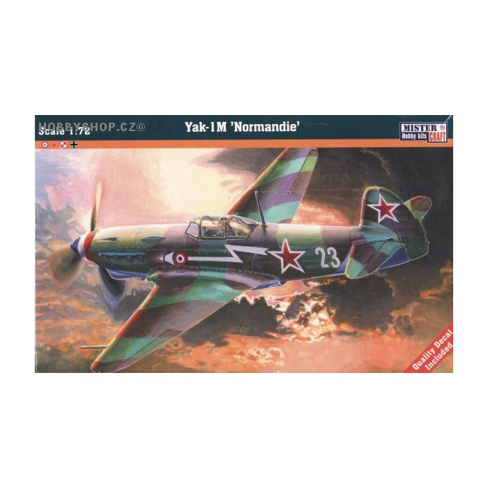 Yakovlev Yak-1 Normandie - 1/72 kit