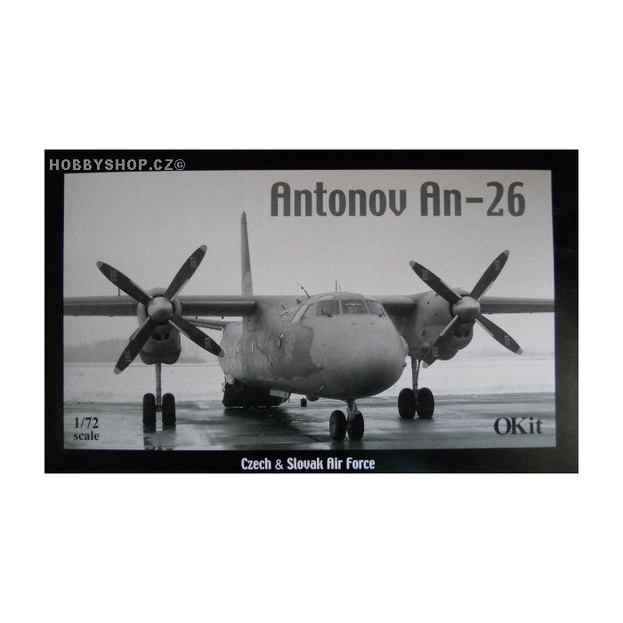 Antonov An-26 Czech & Slovak A.F. - 1/72 kit