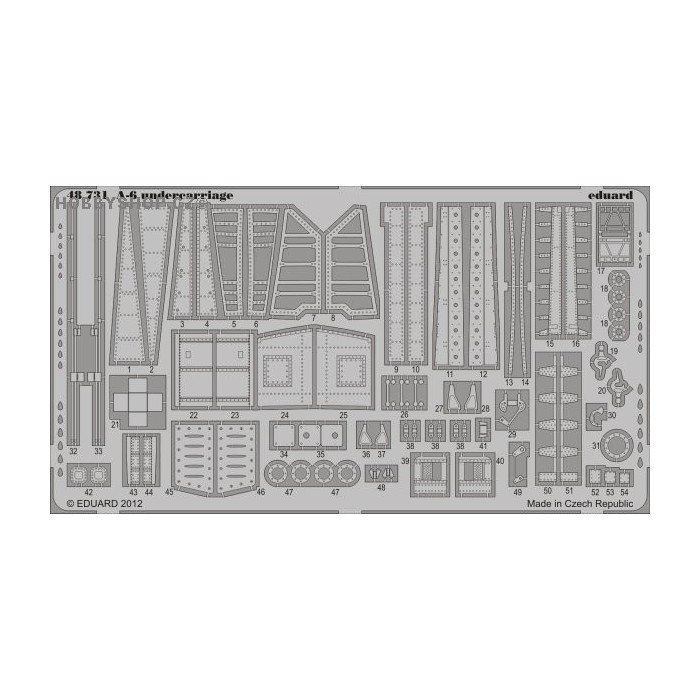 A-6 undercarriage - 1/48 PE set