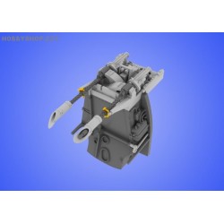 Bf 109E MG 17 mount - 1/48 update set