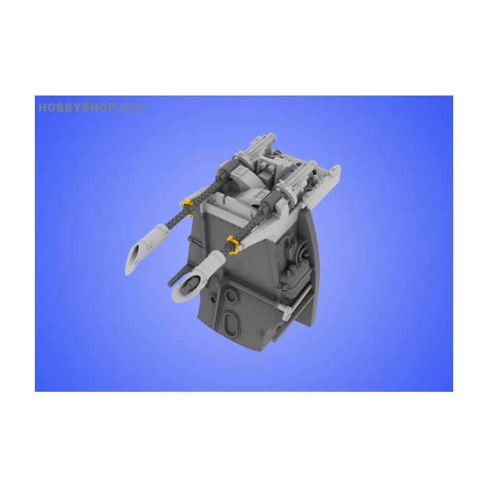 Bf 109E MG 17 mount - 1/48 update set