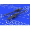 MG 17 German WWII guns - 1/48 update set