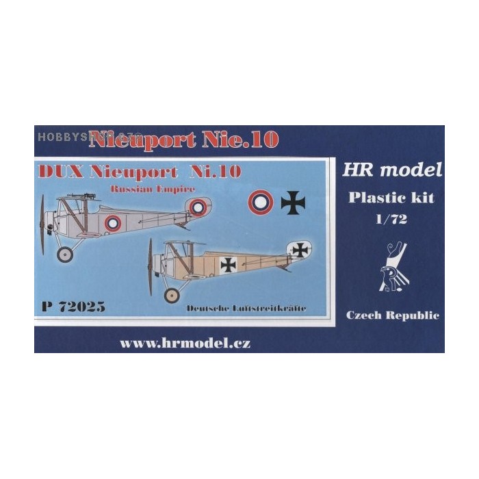 Nieuport Nie.10 Russia, Germany - 1/72 kit