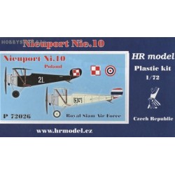 Nieuport Nie.10 Poland, Siam - 1/72 kit