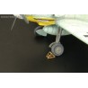 Luftwaffe wheel chocks (10pcs) - 1/144 PE set