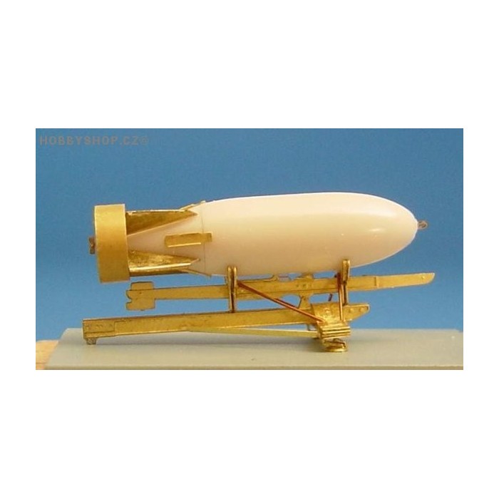 British 500lb bomb with bomb rack - 1/48 update set