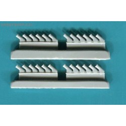 Exhaust for Spitfire late version - 1/48 update set