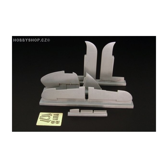 Beaufighter Mk.IV+X control surfaces - 1/48 update set